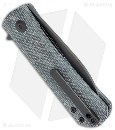 Kizer Laconico Yorkie Liner Lock Knife Black Micarta (2.5" Black M390) 3 Kizer Laconico Yorkie Liner Lock Knife Black Micarta (2.5" Black M390) - Image 3