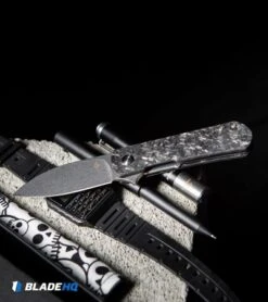 Kizer Laconico Yorkie Liner Lock Knife Shred CF (2.5" Stonewash) Exclusive -Kizer Store Kizer Laconico Yorkie Liner Lock Knife Shred Carbon Fiber SW Exclusive BHQ 117651 kp block web