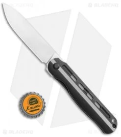 Kizer LÃ¤tt Vind Frame Lock Knife Black Titanium (3.5" Satin) KI4567 -Kizer Store Kizer Latt Vind FL Black Ti Satin BHQ 121118 jr bottlecap