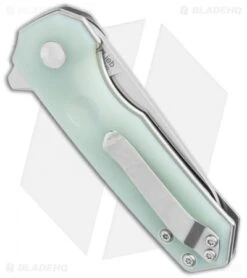 Kizer Lieb Liner Lock Flipper Knife Natural G-10 (2.32" Satin) V2541N2 -Kizer Store Kizer Lieb Liner Lock Flipper Knife Natural G 10 2.32in Satin V2541N2 BHQ 107553 LS Side