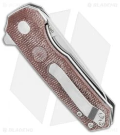 Kizer Lieb Liner Lock Knife Brown Micarta (2.32" Stonewash) V2541N3 -Kizer Store Kizer Lieb Liner Lock Knife Brown G 10 2.32in SW V2541N3 BHQ 106929 LS Side