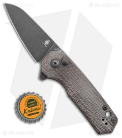 Kizer Lieb M Liner Lock Flipper Knife Black Micarta (3" Black 154CM) -Kizer Store Kizer Lieb M LL Flipper Black Micarta Black SW BHQ 175945 jr bottlecap