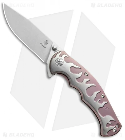 Kizer Luminare Frame Lock Knife Purple Titanium (3.625" Stonewash) Ki4447 1 Kizer Luminare Frame Lock Knife Purple Titanium (3.625" Stonewash) Ki4447