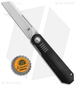 Kizer Lundquist De L'Orme Liner Lock Knife Black G-10 (2.9" SW) KI3570A1 -Kizer Store Kizer Lundquist De LOrme LL Black G 10 SW Ki3570A1 BHQ 121131 jr bottlecap