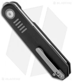 Kizer Lundquist De L'Orme Liner Lock Knife Black G-10 (2.9" SW) KI3570A1 -Kizer Store Kizer Lundquist De LOrme LL Black G 10 SW Ki3570A1 BHQ 121131 jr side