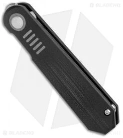 Kizer Lundquist De L'Orme Liner Lock Knife Black G-10 (2.9" SW) KI3570A1 -Kizer Store Kizer Lundquist De LOrme LL Black G 10 SW Ki3570A1 BHQ 121131 jr spine