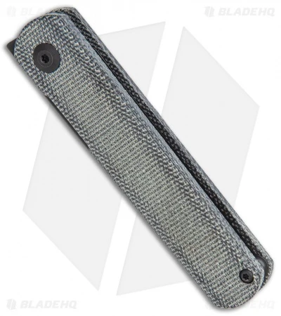 Kizer Lundquist Feist Front Flipper Knife Black Micarta (2.8" Black) 2 Kizer Lundquist Feist Front Flipper Knife Black Micarta (2.8" Black) - Image 2