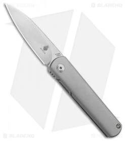 Kizer Feist Front Flipper Knife Gray Titanium (2.8" Stonewash) Ki3499