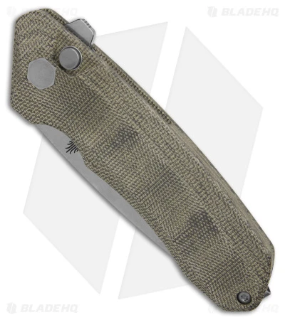 Kizer Mad Tanto Plunge Lock Knife Green Micarta (3.25" Stonewash) V4602C2 2 Kizer Mad Tanto Plunge Lock Knife Green Micarta (3.25" Stonewash) V4602C2 - Image 2