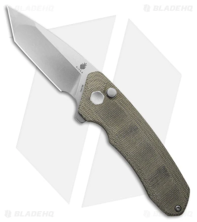 Kizer Mad Tanto Plunge Lock Knife Green Micarta (3.25" Stonewash) V4602C2 1 Kizer Mad Tanto Plunge Lock Knife Green Micarta (3.25" Stonewash) V4602C2