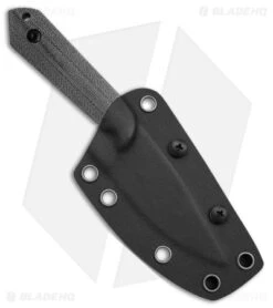 Kizer Maverick Customs Harpoon Fixed Blade Knife Black Micarta (3.75" Black) 10V 6 Kizer Maverick Customs Harpoon Fixed Blade Knife Black Micarta (3.75" Black) 10V -Kizer Store Kizer Maverick Customs Harpoon FBK Black Micarta 3in Black BHQ 180908 td sheath