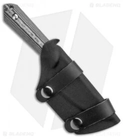 Kizer Maverick Customs Harpoon Fixed Blade Knife Micarta (3.94" Stonewash) 1040 -Kizer Store Kizer Maverick Customs Harpoon Fixed Blade Micarta Black 1040 BHQ 106946 jr sheath