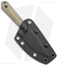 Kizer Maverick Customs Harpoon Mini 10V Fixed Blade Green Micarta (3" Black) -Kizer Store Kizer Maverick Customs Harpoon Mini Fixed Blade Green Micarta Black BHQ 156460 jr sheath