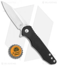 Kizer Mikkel Willumsen Barbosa Liner Lock Knife Black G-10 (3" Satin) V3487N1 -Kizer Store Kizer Mikkel Willumsen Barbosa LL Black G 10 Satin V3487N1 BHQ 52448 jr bottlecap