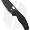 Kizer Vanguard Mini Sheepdog C01C Button Lock Knife Black Aluminum (2.6" Black)