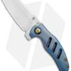 Kizer Mini Sheepdog C01C Frame Lock Flipper Knife Blue Titanium (2.6" Satin)