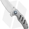 Kizer Mini Sheepdog C01C Frame Lock Flipper Knife Titanium (2.6" Satin)