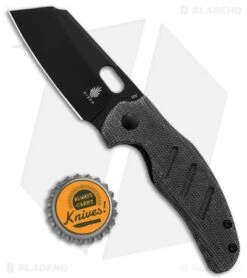 Kizer Mini Sheepdog C01C Liner Lock Black Canvas Micarta (2.6" Black 10V) -Kizer Store Kizer Mini Sheepdog C01C Liner Lock Black Canvas Micarta 2in 6cm Black BHQ 138627 td size