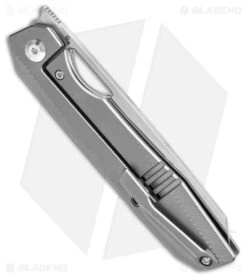 Kizer Mistral Frame Lock Knife Titanium/G-10 (3.25" Satin) Ki3310A1 -Kizer Store Kizer Mistral Frame Lock Knife Titanium G10 3in 25cm Satin BHQ 34584 td side