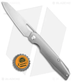 Kizer Mistral Frame Lock Knife Titanium/G-10 (3.25" Satin) Ki3310A1 -Kizer Store Kizer Mistral Frame Lock Knife Titanium G10 3in 25cm Satin BHQ 34584 td size