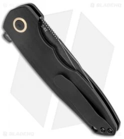 Kizer Nalu Boersma Z-82 Tanto Frame Lock Knife Black G-10 (3.5" Black SW) -Kizer Store Kizer Nalu Boersma Z 82 FL Black G 10 Black SW BHQ 134895 jr side