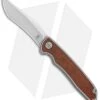 Kizer Nick Swan Matanzas Frame Lock Knife Ti/Micarta Tanto (3.5" Stonewash)