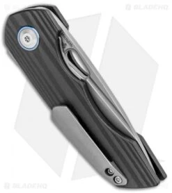 Kizer Nick Swan Microlith Liner Lock Flipper Knife CF (2.4" Bead Blast) 6 Kizer Nick Swan Microlith Liner Lock Flipper Knife CF (2.4" Bead Blast) -Kizer Store Kizer Nick Swan Microlith LL CF BB Ki2533A2 BHQ 95479 jr side