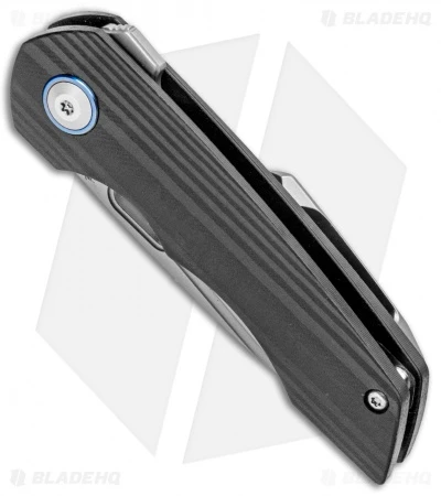 Kizer Nick Swan Microlith Liner Lock Flipper Knife CF (2.4" Bead Blast) 2 Kizer Nick Swan Microlith Liner Lock Flipper Knife CF (2.4" Bead Blast) - Image 2