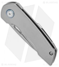 Kizer Nick Swan Microlith Liner Lock Flipper Knife Titanium (2.4" Bead Blast) -Kizer Store Kizer Nick Swan Microlith LL Ti BB Ki2533A1 BHQ 99552 jr spine