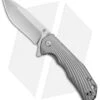 Kizer Ning Shoal Frame Lock Knife 3D Titanium (3" Stonewash) Ki3469S2