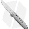 Kizer Noble Frame Lock Knife Titanium (3.50" Stonewash) Ki4550