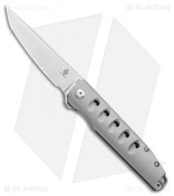 Kizer Noble Frame Lock Knife Titanium (3.50" Stonewash) Ki4550