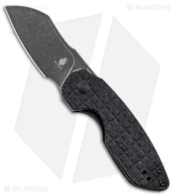 Kizer October Mini Liner Lock Knife Black Micarta (2.5" Black Stonewash) V2569C2