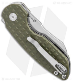 Kizer October Mini Liner Lock Knife Green G-10 (2.5" Stonewash) V2569C1 7 Kizer October Mini Liner Lock Knife Green G-10 (2.5" Stonewash) V2569C1 -Kizer Store Kizer October Mini D.O.C.K. Green G 10 SW BHQ 144085 jr side