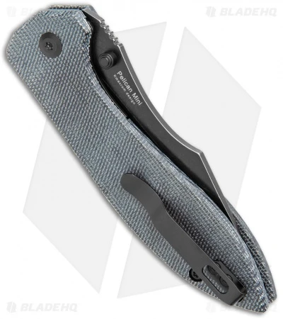 Kizer Pelican Mini Liner Lock Knife Micarta (3.3" Stonewash) V4548N1 3 Kizer Pelican Mini Liner Lock Knife Micarta (3.3" Stonewash) V4548N1 - Image 3