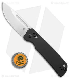 Kizer Pinkerton Escort Bar Lock Knife Black Aluminum (3.5" Stonewash 20CV) -Kizer Store Kizer Pinkerton Escort Aluminum BHQ 174683 jr bottlecap