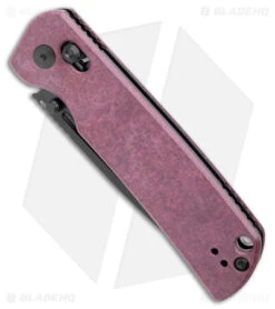 Kizer Pinkerton Escort Bar Lock Knife Purple Richlite (3.5" Black 154CM) -Kizer Store Kizer Pinkerton Escort Bar Lock Purple Richlite Black BHQ 175948 jr spine