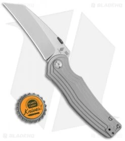 Kizer Pinkerton Inversion Frame Lock Knife Titanium (3.28" Stonewash) Ki4532 7 Kizer Pinkerton Inversion Frame Lock Knife Titanium (3.28" Stonewash) Ki4532 -Kizer Store Kizer Pinkerton Inversion FL Ti SW Ki4532 BHQ 106899 jr bottlecap 2