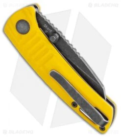 Kizer Shard Liner Lock Knife Yellow G-10 (2.25" Black SW) V2531N1 6 Kizer Shard Liner Lock Knife Yellow G-10 (2.25" Black SW) V2531N1 -Kizer Store Kizer Shard Liner Lock Knife Yellow G 10 2.25 Black V2531N1 BHQ 119998 LS SIDE