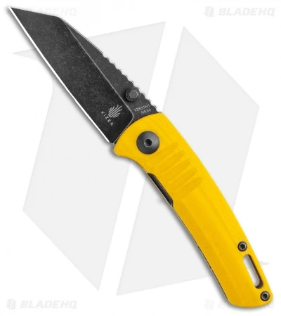 Kizer Shard Liner Lock Knife Yellow G-10 (2.25" Black SW) V2531N1 1 Kizer Shard Liner Lock Knife Yellow G-10 (2.25" Black SW) V2531N1