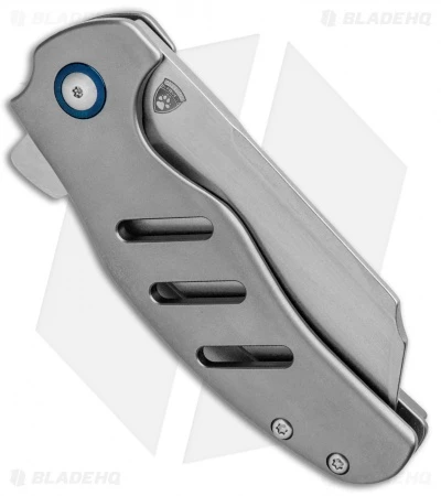 Kizer Sheepdog C01C Left-Handed Knife Titanium (3.25" Stonewash) Ki4488L1 4 Kizer Sheepdog C01C Left-Handed Knife Titanium (3.25" Stonewash) Ki4488L1 - Image 4