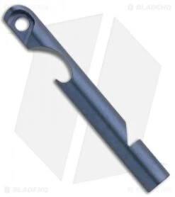 Kizer Store -Kizer Store Kizer Siren 1 EDC Whistle Bottle Opener Keychain Blue Ti BHQ 103616 jr side