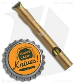 Kizer Siren 1 EDC Whistle Bottle Opener Keychain - Gold Ti -Kizer Store Kizer Siren 1 EDC Whistle Bottle Opener Keychain Gold Ti BHQ 103601 jr bottlecap