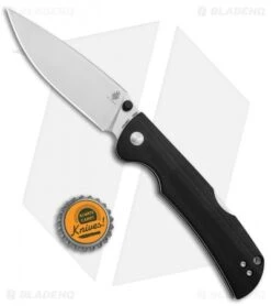 Kizer Slicer Lockback Knife Black G-10 (3.51" Satin) V4538N1 -Kizer Store Kizer Slicer LB Black G 10 SW V4538N1 BHQ 122836 jr bottlecap