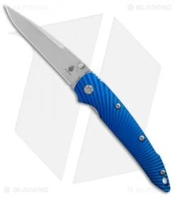 Kizer Sliver Sunburst Liner Lock Knife Blue T6 (3.5" Stonewash) Ki4419A2