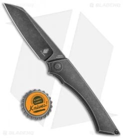 Kizer M_Stealth Frame Lock Knife Titanium (3" Black SW) Ki3564A1 -Kizer Store Kizer Stealth FL Ti Black Ki3564A1 BHQ 117842 jr bottlecap