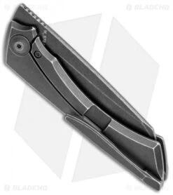 Kizer M_Stealth Frame Lock Knife Titanium (3" Black SW) Ki3564A1 -Kizer Store Kizer Stealth FL Ti Black Ki3564A1 BHQ 117842 jr side