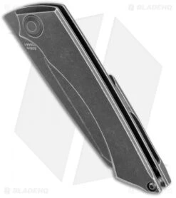 Kizer M_Stealth Frame Lock Knife Titanium (3" Black SW) Ki3564A1 -Kizer Store Kizer Stealth FL Ti Black Ki3564A1 BHQ 117842 jr spine