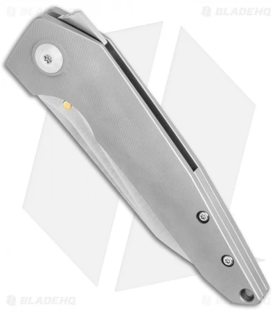 Kizer Steven Kempa VK1-FL Flipper Knife Titanium (3.3" Satin) KI4565 2 Kizer Steven Kempa VK1-FL Flipper Knife Titanium (3.3" Satin) KI4565 - Image 2