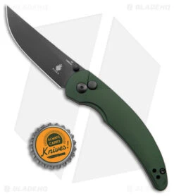 Kizer Swaggs Chili Pepper Button Lock Knife Green Aluminum (3" Satin 3V) 7 Kizer Swaggs Chili Pepper Button Lock Knife Green Aluminum (3" Satin 3V) -Kizer Store Kizer Swaggs Chili Pepper Button Lock Green Aluminum Black BHQ 176940 jr bottlecap